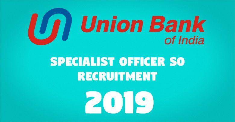 Specialist Officer SO Recruitment 2019 -