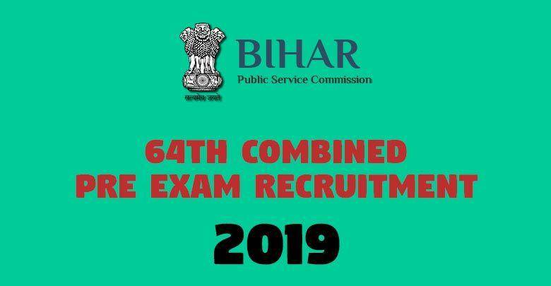 64th Combined Pre Exam Recruitment -