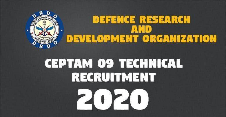CEPTAM 09 Technical Recruitment -