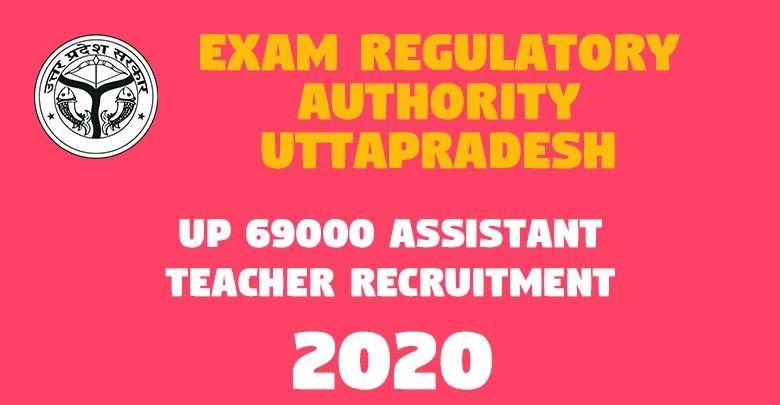 UP 69000 Assistant Teacher Recruitment -
