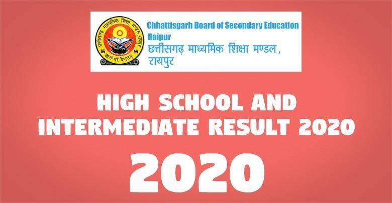 High School and Intermediate Result 2020 -