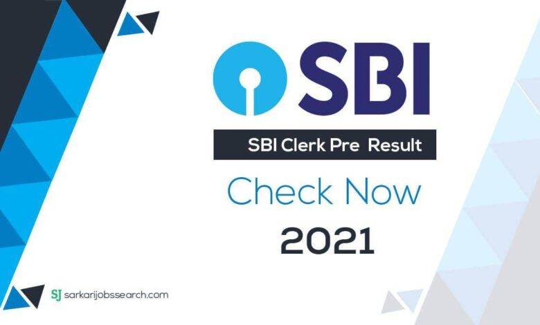 sbi pre result -