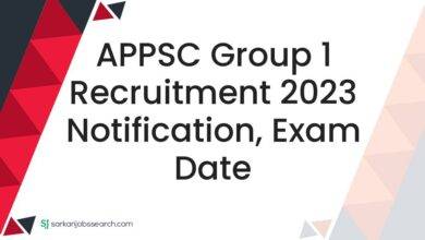 APPSC Group 1 Recruitment 2023 Notification, Exam Date