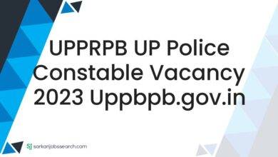 UPPRPB UP Police Constable Vacancy 2023 uppbpb.gov.in