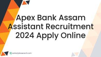 Apex Bank Assam Assistant Recruitment 2024 Apply Online