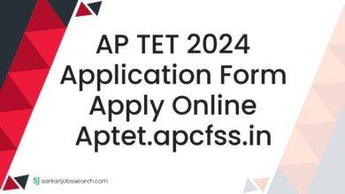AP TET 2024 Application Form Apply Online aptet.apcfss.in