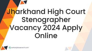 Jharkhand High Court Stenographer Vacancy 2024 Apply Online