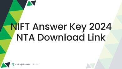 NIFT Answer Key 2024 NTA Download Link