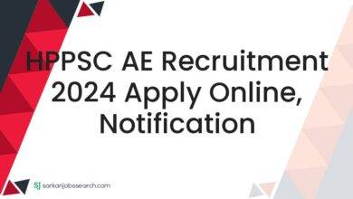 HPPSC AE Recruitment 2024 Apply Online, Notification