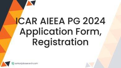 ICAR AIEEA PG 2024 Application Form, Registration