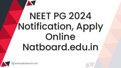 NEET PG 2024 Notification, Apply Online natboard.edu.in