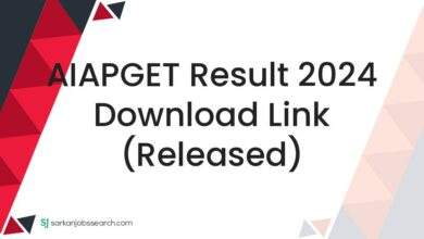 AIAPGET Result 2024 Download Link (Released)