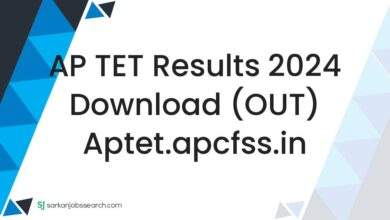 AP TET Results 2024 Download (OUT) aptet.apcfss.in