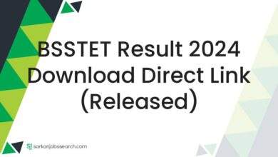 BSSTET Result 2024 Download Direct Link (Released)