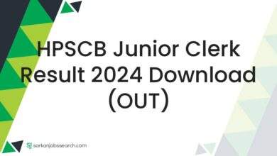 HPSCB Junior Clerk Result 2024 Download (OUT)