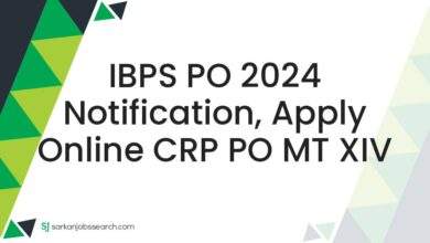 IBPS PO 2024 Notification, Apply Online CRP PO MT XIV