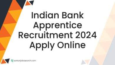 Indian Bank Apprentice Recruitment 2024 Apply Online