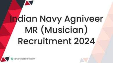 Indian Navy Agniveer MR (Musician) Recruitment 2024