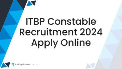 ITBP Constable Recruitment 2024 Apply Online