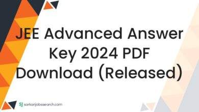 JEE Advanced Answer Key 2024 PDF Download (Released)