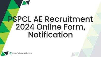 PSPCL AE Recruitment 2024 Online Form, Notification