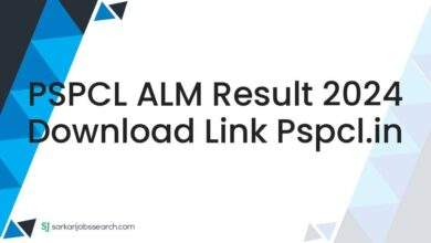 PSPCL ALM Result 2024 Download Link pspcl.in