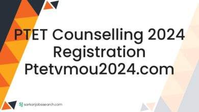 PTET Counselling 2024 Registration ptetvmou2024.com