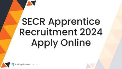 SECR Apprentice Recruitment 2024 Apply Online