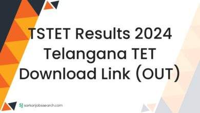 TSTET Results 2024 Telangana TET Download Link (OUT)