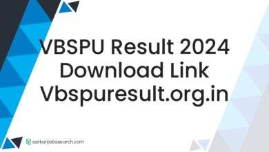 VBSPU Result 2024 Download Link vbspuresult.org.in