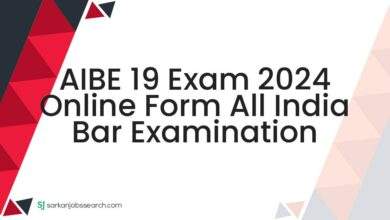 AIBE 19 Exam 2024 Online Form All India Bar Examination