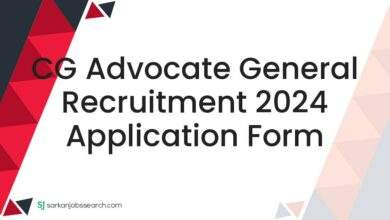 CG Advocate General Recruitment 2024 Application Form