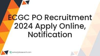 ECGC PO Recruitment 2024 Apply Online, Notification