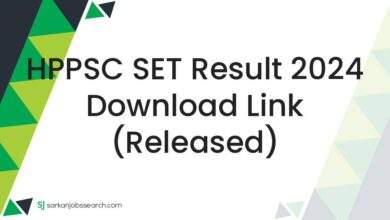 HPPSC SET Result 2024 Download Link (Released)