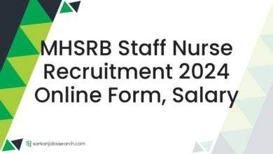 MHSRB Staff Nurse Recruitment 2024 Online Form, Salary