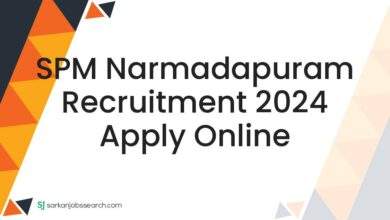 SPM Narmadapuram Recruitment 2024 Apply Online