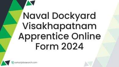 Naval Dockyard Visakhapatnam Apprentice Online Form 2024