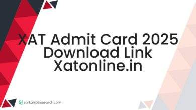 XAT Admit Card 2025 Download Link xatonline.in