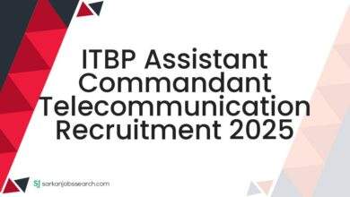 ITBP Assistant Commandant Telecommunication Recruitment 2025