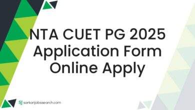 NTA CUET PG 2025 Application Form Online Apply