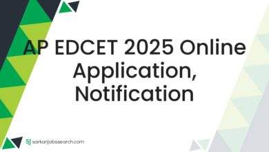 AP EDCET 2025 Online Application, Notification