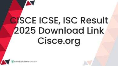 CISCE ICSE, ISC Result 2025 Download Link cisce.org
