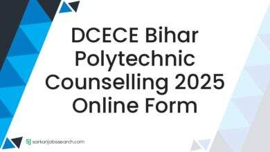 DCECE Bihar Polytechnic Counselling 2025 Online Form
