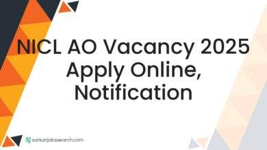 NICL AO Vacancy 2025 Apply Online, Notification