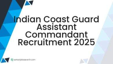 Indian Coast Guard Assistant Commandant Recruitment 2025