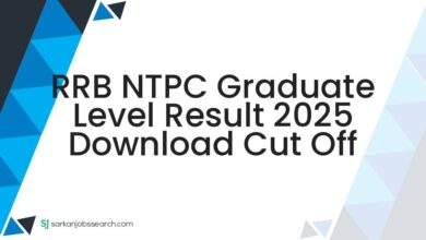 RRB NTPC Graduate Level Result 2025 Download Cut Off 3 RRB NTPC Graduate Level Result 2025 Download Cut Off