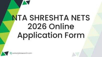 NTA SHRESHTA NETS 2026 Online Application Form 7 NTA SHRESHTA NETS 2026 Online Application Form