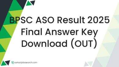 BPSC ASO Result 2025 Final Answer Key Download (OUT) 7 BPSC ASO Result 2025 Final Answer Key Download (OUT)