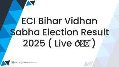 ECI Bihar Vidhan Sabha Election Result 2025 ( Live 🔴)