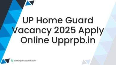 UP Home Guard Vacancy 2025 Apply Online upprpb.in